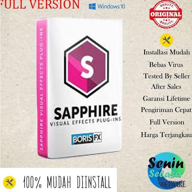 Plugin Premiere Pro, Vegas Pro & After Effects: Boris FX Sapphire 2022