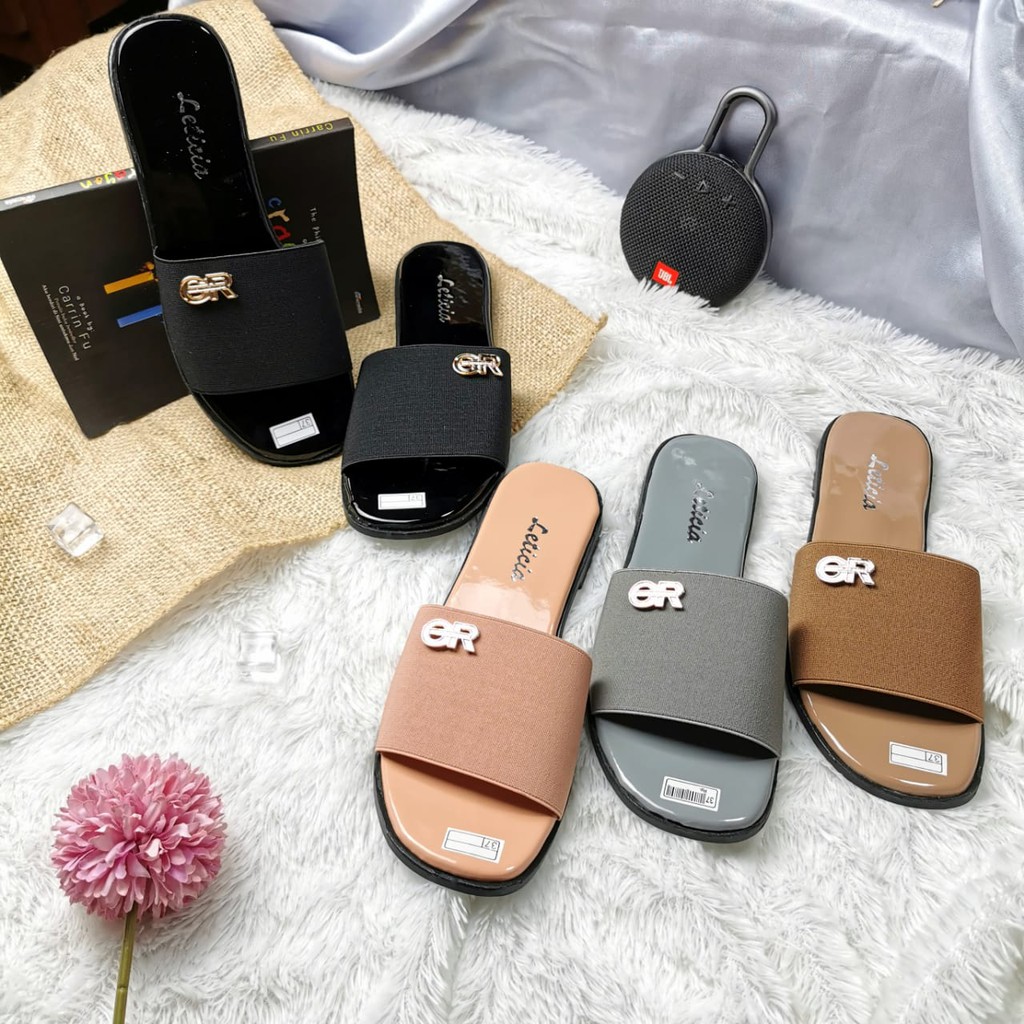 Leony - Sandal Teplek Karet Kokop