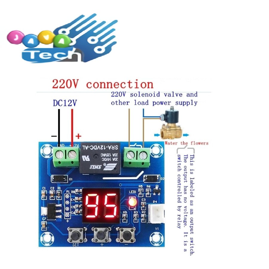 Modul XH-M214 Soil Moisture Control Board - Irigasi Digital Otomatis