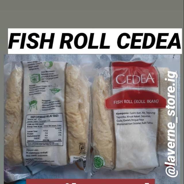 

FISH ROLL CEDEA 250gr