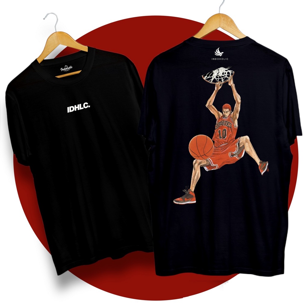 Indoholic kaos pria kaos wanita kaos distro baju kaos pria kaos oversize kaos polos H&amp;M Kaos Cewek Kaos Murah Nasa Kaos Surfing Original Hanamichi Slamdunk