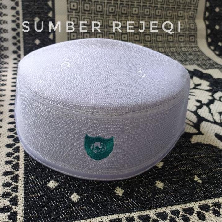 Terlaris JZ7WB Peci Malaysia Putih Peci malaysia original abdul Karim peci malaysia terompah peci ma