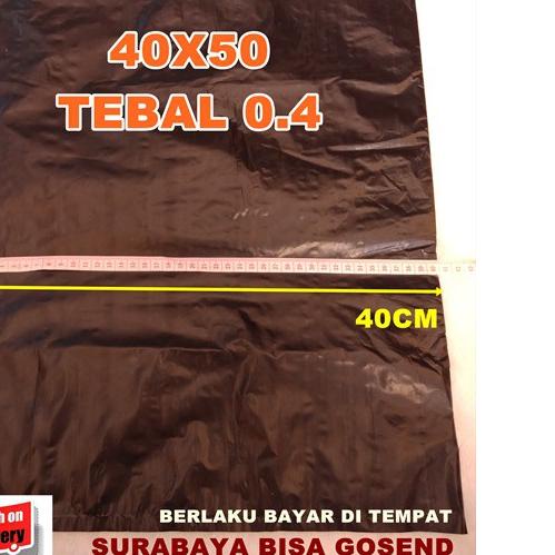 

☂ DT OLLSHOP - Kantong Plastik Packing Online Shop Tanpa Plong Tanpa Handle 40x50 ✷
