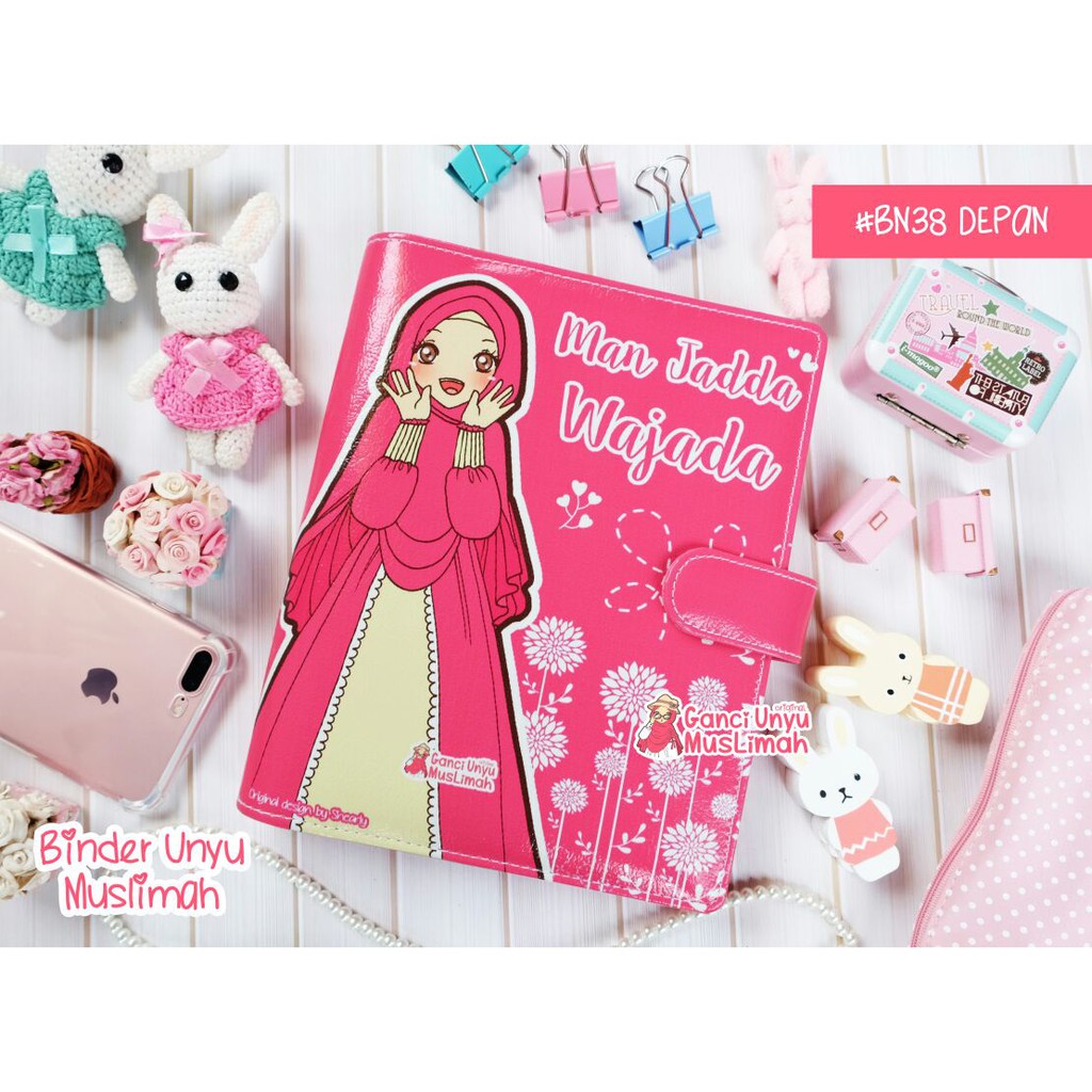 

TERMURAH.!!! Binder unyu muslimah BN38