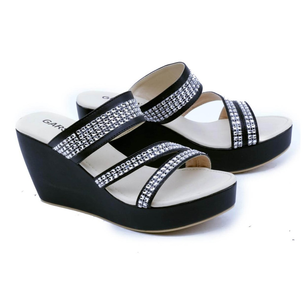 PROMO Sandal Wedges Kasual Wanita - GKN 4260 Produk Asli - Garsel Shoes