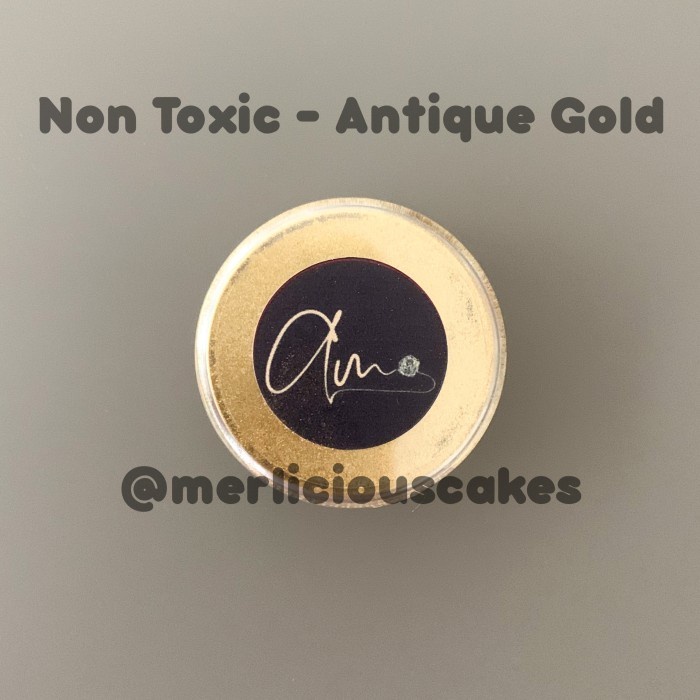 

10 Gram 14K Antique Gold Lustre Dust Cakes by Angela Morrison