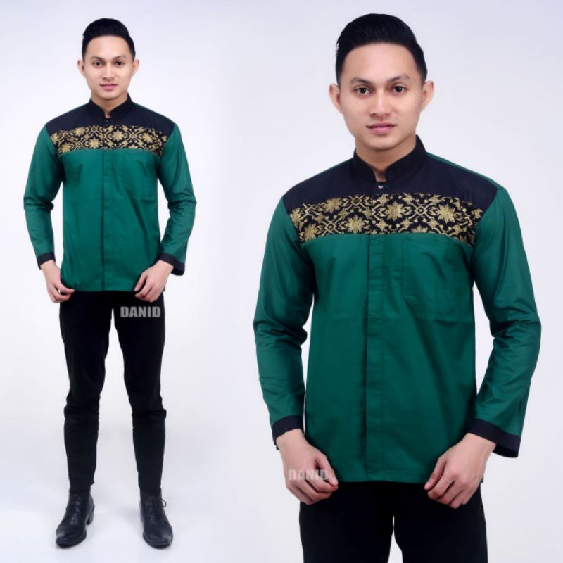 Baju koko pria lengan panjang