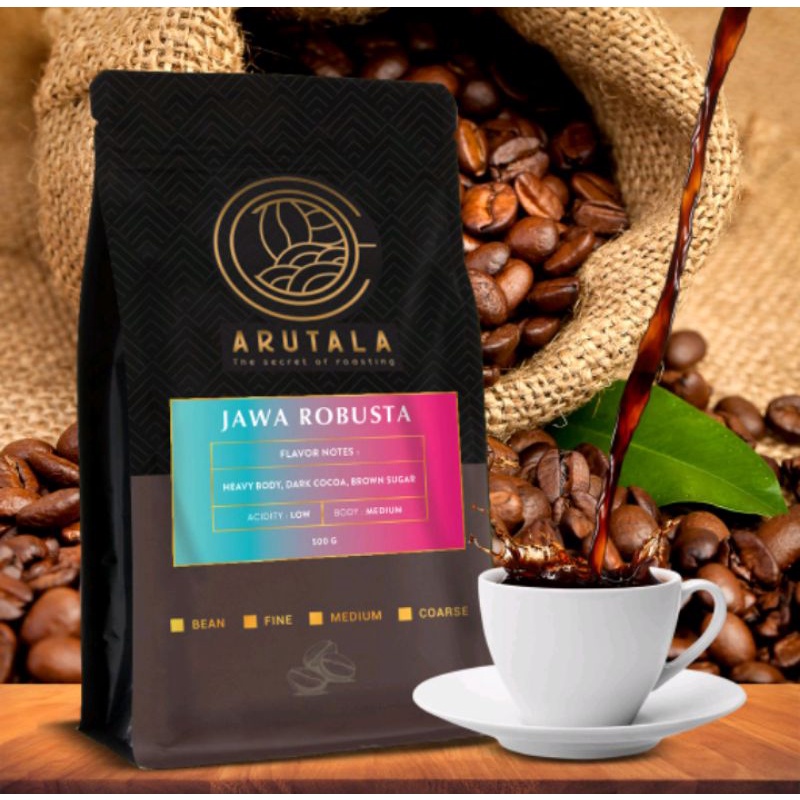 

Aratula kopi Jawa robusta Java coffee 500gram