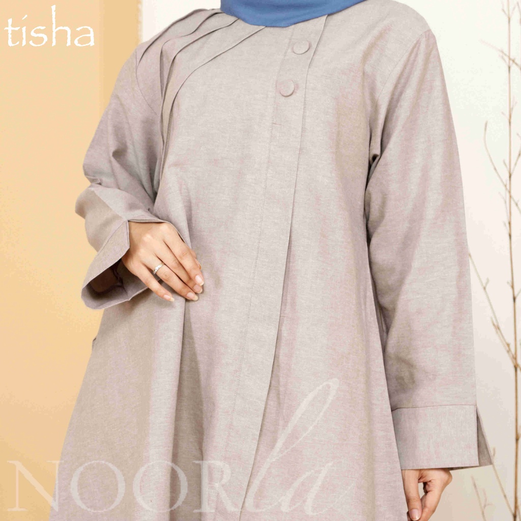 NOORLA - TUNIC HIJAB TISHA &amp; JASMIN / BLOUSE WANITA / TUNIC PREMIUM