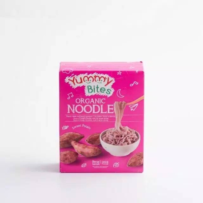 Castle - Yummy Bites Organic Noodle - MPASI Bayi - Mie bayi