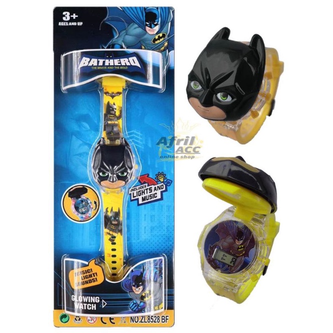 JAM KEREN ANAK LAKI JAM MUSIK KARAKTER BATMAN