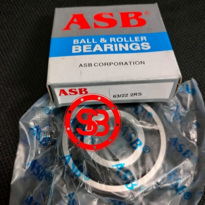 Bearing / Laker / Laher 63 /22 2RS ASB