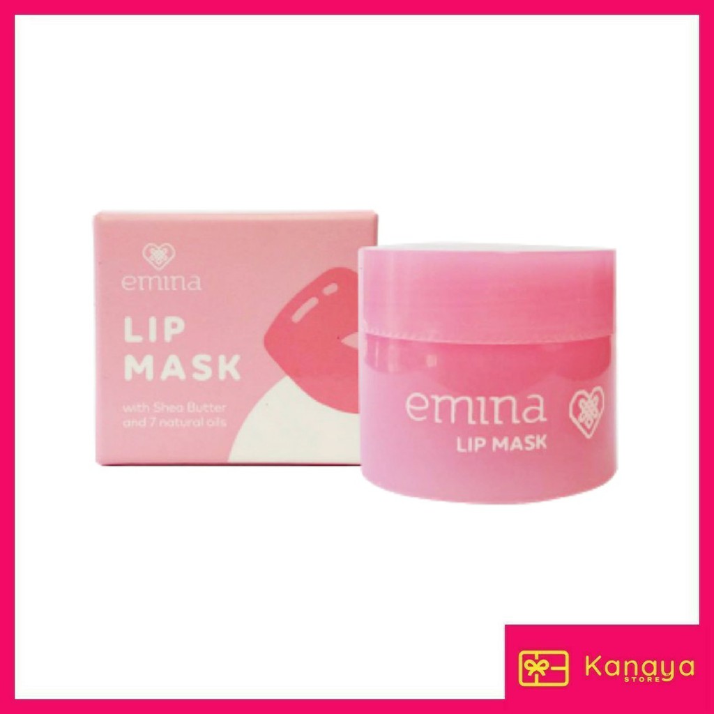 (BISA COD) Emina Lip Mask