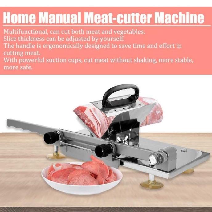 Kitchen Manual Meat Slicer / Cutter Machine Alat Slice Daging