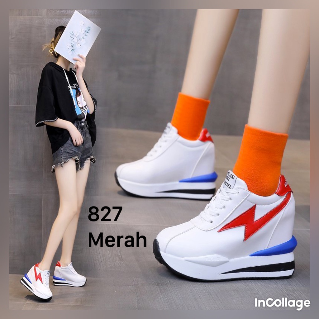 SEPATU WEDGES KOREA IMPOR 827