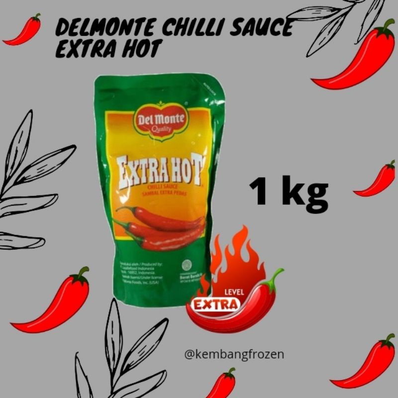 delmonte chilli sauce extra hot 1kg