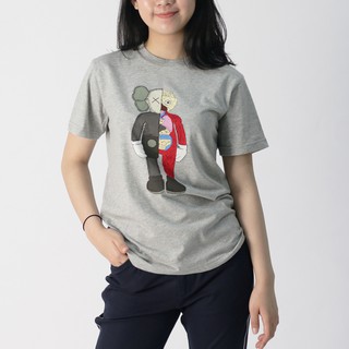  KAOS  WANITA  CEWEK STREETWEAR UNIQLO  X KAWS WOMAN T 