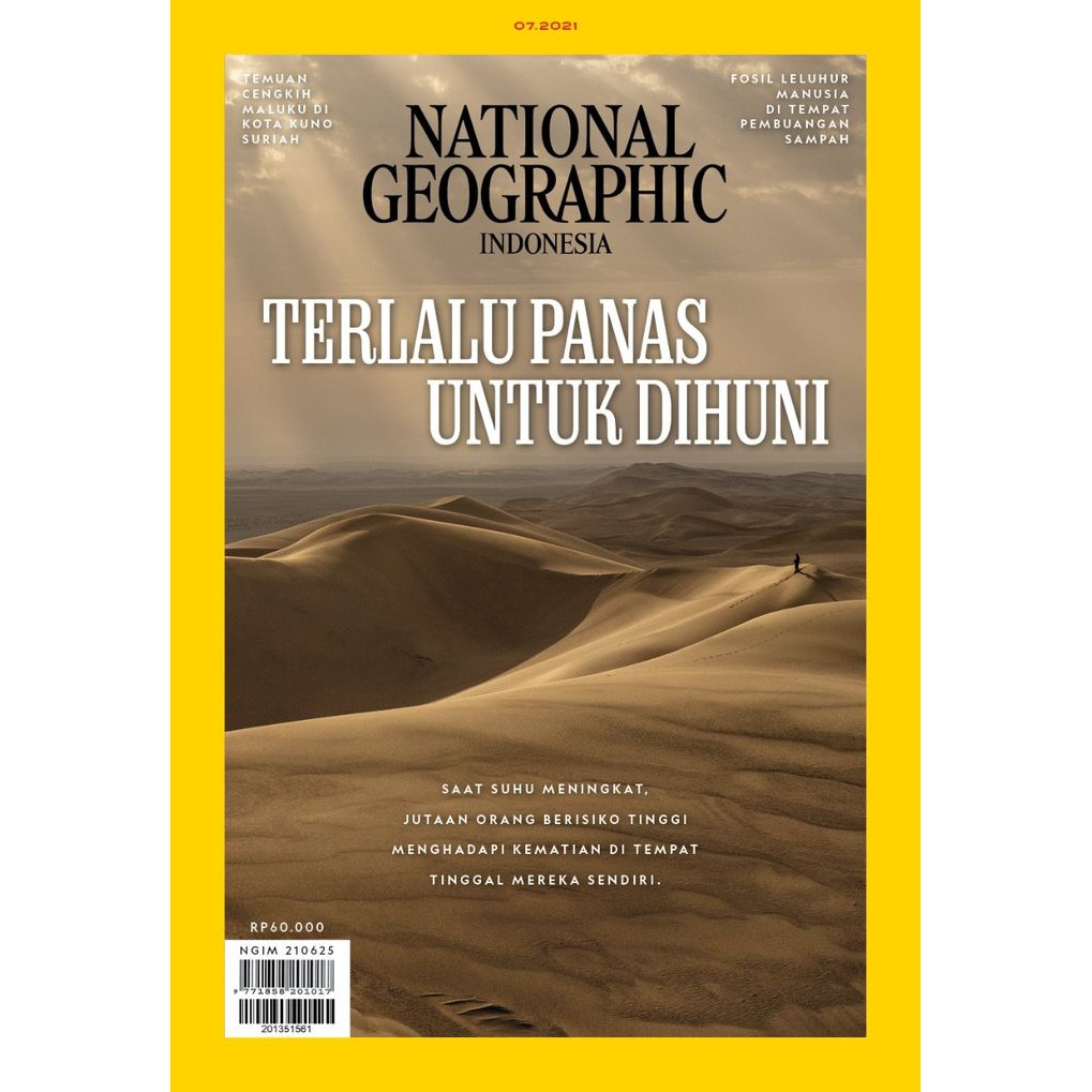 MAJALAH : NATIONAL GEOGRAPHIC EDISI JULI 2021 ( INDONESIA )