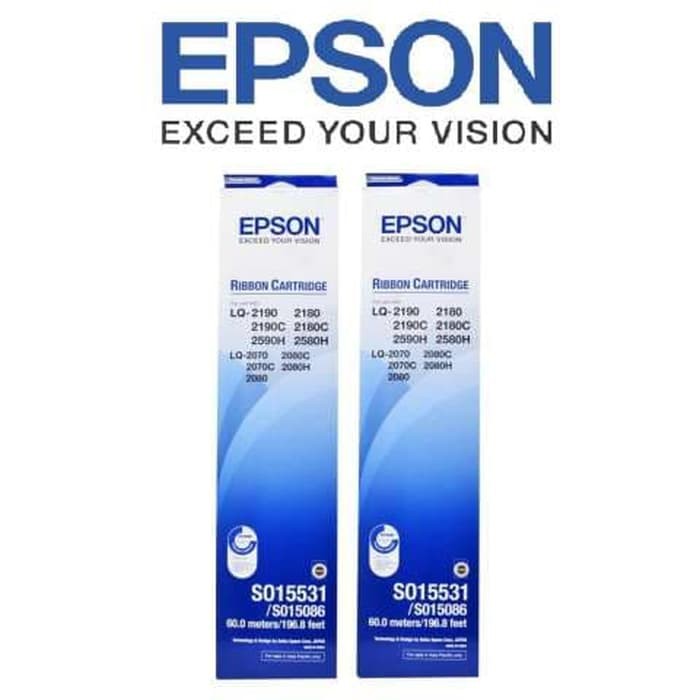 Jual Pita Ribbon Cartridge Epson LQ 2190 2180 2170 Shopee Indonesia