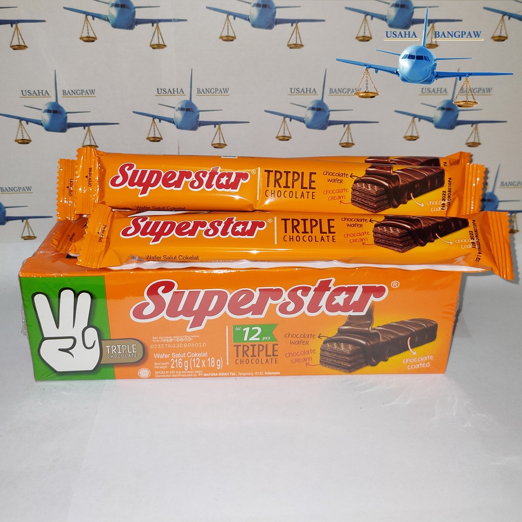 

Superstar Wafer Triple Chocolate | 1 Pak