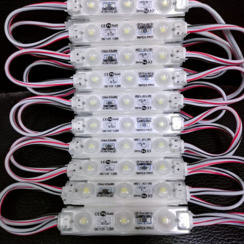 LED MODULE Samsung Impex pro 2835 Doff DC-12V white,1.5W per 100pcs