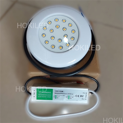 Lampu LED 12 Watt Kolam Renang 12 Volt DC + Trafo Outdoor