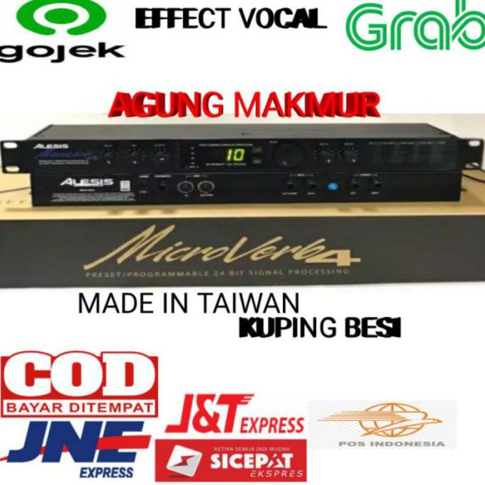 Efek Vocal Alesis Microverb 4 Made In Taiwan Effect Vocal Microverb 4 Terlaris