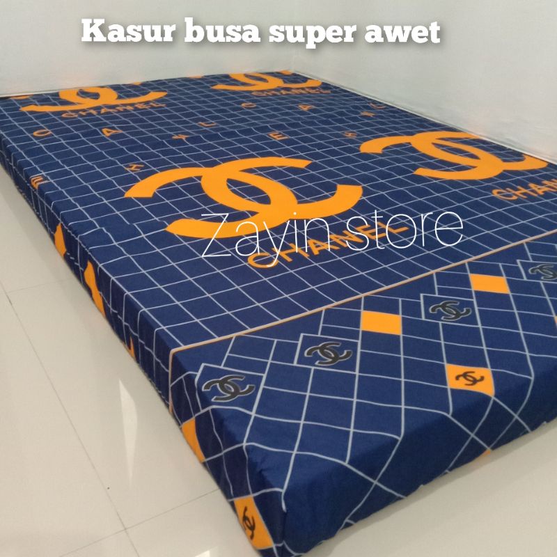 Kasur Busa/kasur lantai super awet, Muat 2 orang ukuran 180x120x10 motif random