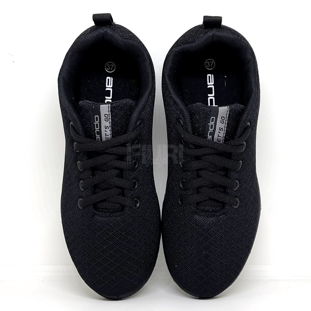 FIURI - ANDO ORIGINAL - BSC SIP 33-43 FULL HITAM - SEPATU SNEAKERS SPORT KANVAS SOL KARET WANITA PRIA - SEPATU KETS TRENDY ANAK PEREMPUAN LAKI-LAKI - SEPATU OLAHRAGA LARI FITNES SENAM KERJA KULIAH SEKOLAH SD SMP SMA BERTALI CEWEK COWOK MURAH PROMO DISKON
