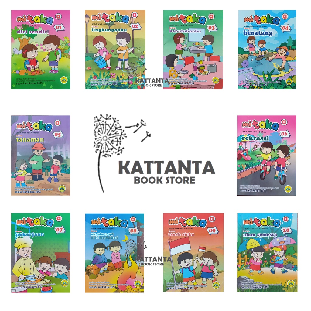 BUKU ANAK - BUKU TK - MITAKA TK A