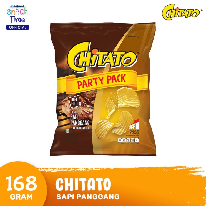 

MURAH Chitato Sapi Panggang 168 Gr - 1 Pcs