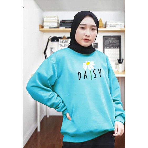 Kaos Lengan Panjang daisy baru / Kaos Sweatshirt / Atasan Wanita / Atasan Wanita Lengan Panjang