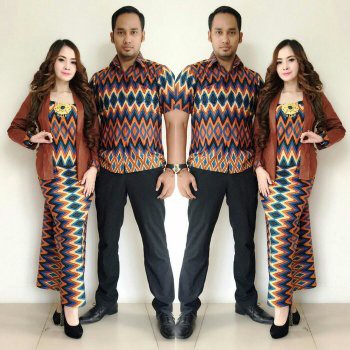 BAJU BATIK COUPLE SARIMBIT GAMIS ALIERA/SERAGAM PESTA/HIJAB MODERN