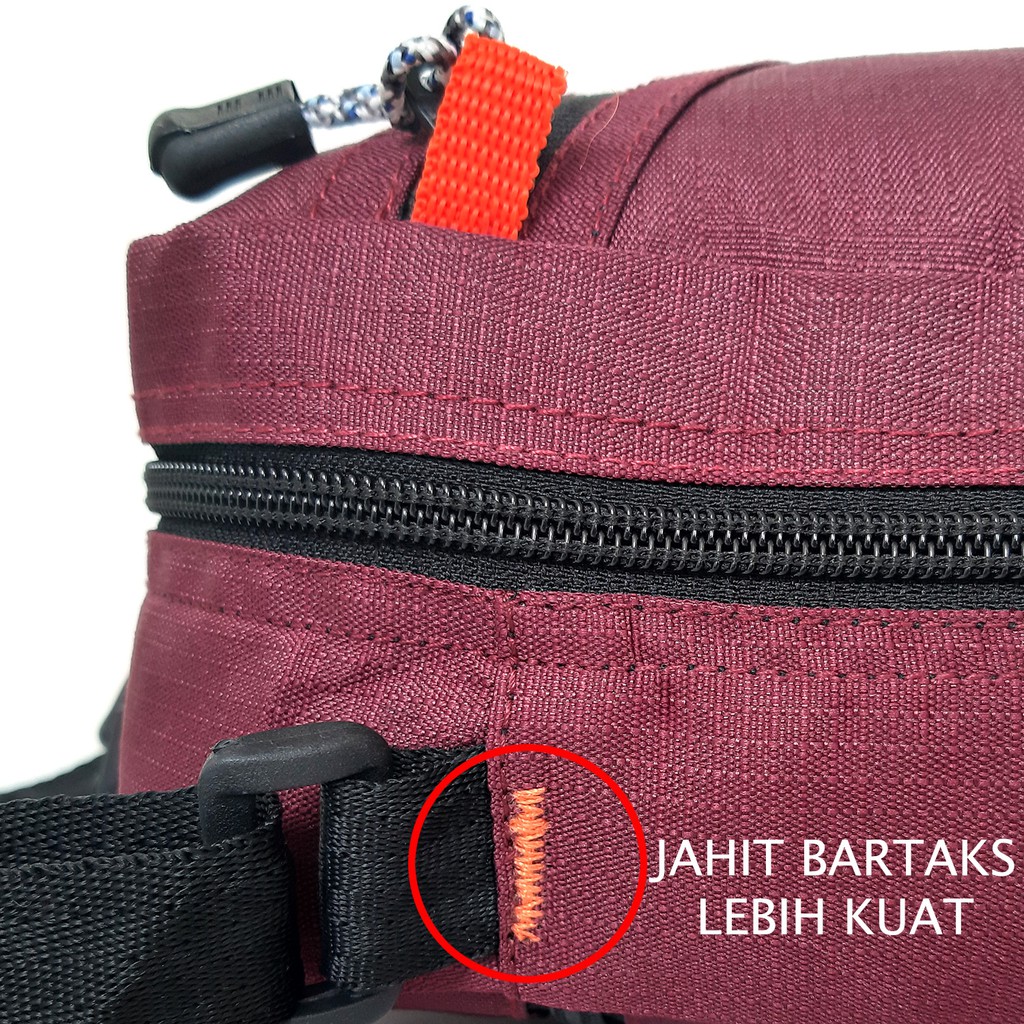 Tas HP 7 inch - Tas Selempang Pria Tablet Elbrus Port Headset - Tas Slempang Pria Zip Miring