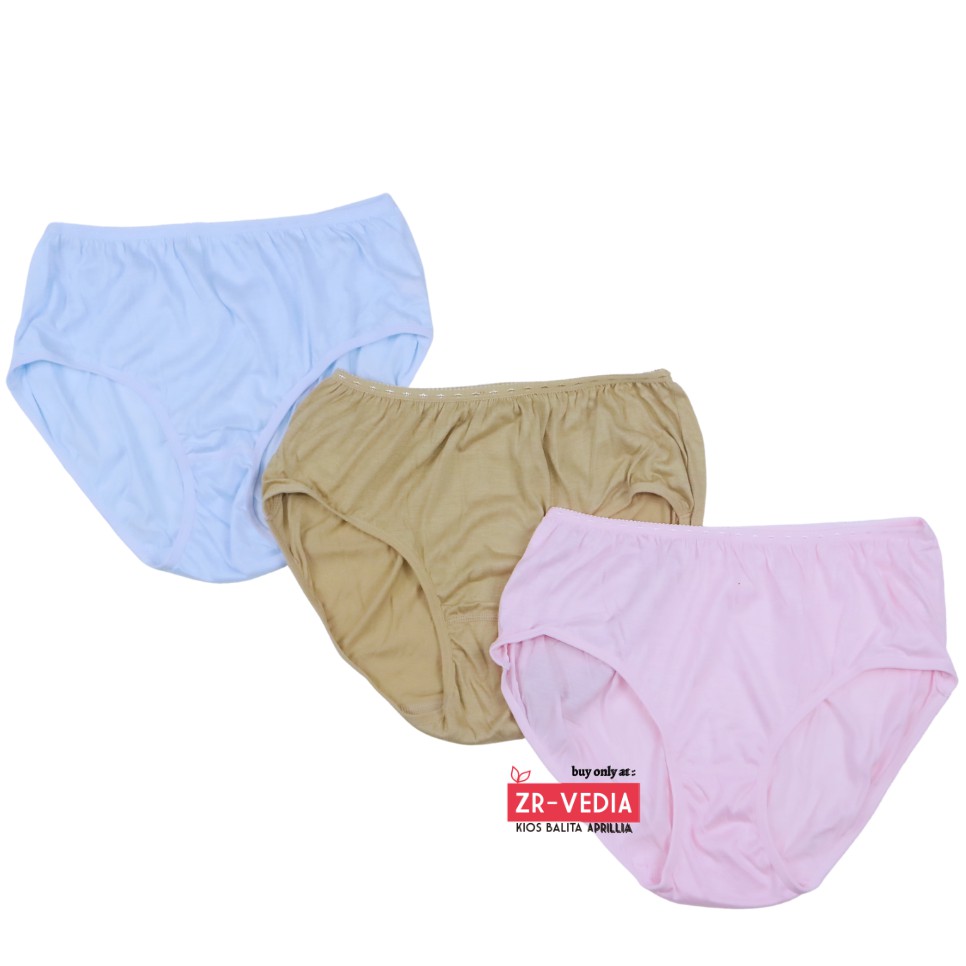 (ISI 6 - 12 pc) DEWASA Celana Dalam Wanita Size XL / Pakaian Dalam CD Perempuan Underwear Murah