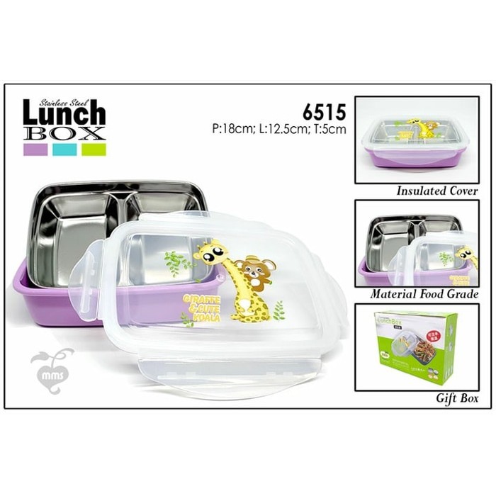 Lunch box Ompreng Kotak makan 6515