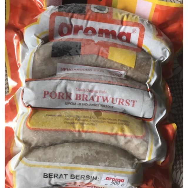 

German bratwurst 500gr