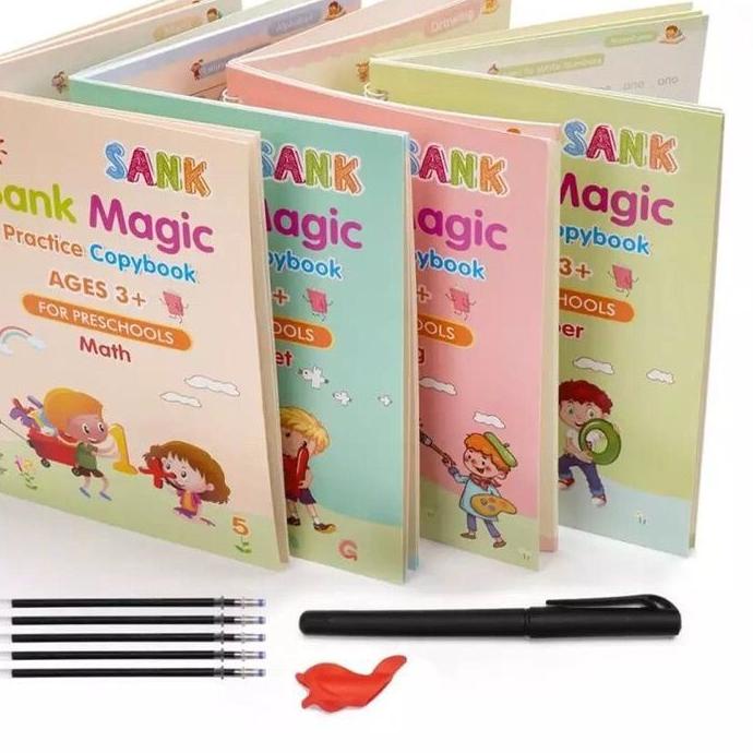 

spesial❤ SANK MEGIC BOOK PRACTICE COPYBOOK PRESCHOOLS | BUKU PAUD TK | BUKU PRASEKOLAH | BUKU LATIHAN MENULIS MEMBACA MENGHITUNG produck vyralral