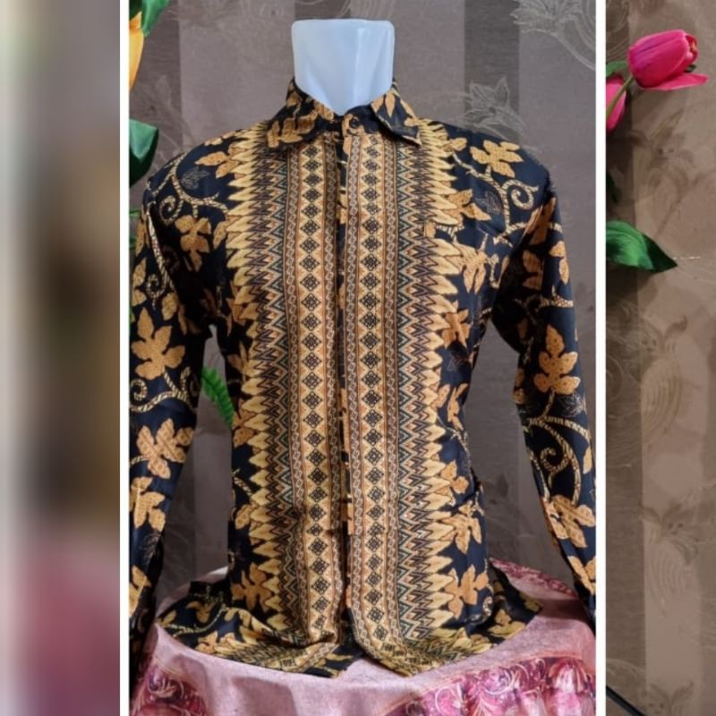 Kemeja Panjang Batik Motif Paya By Zahratul27 Kemeja Kondangan