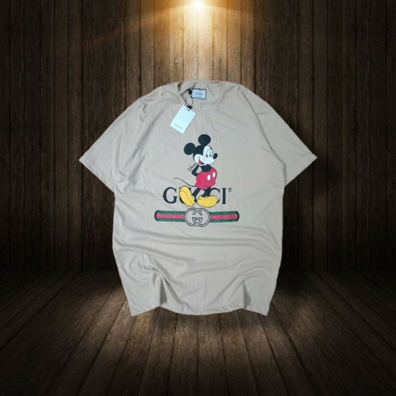 KAOS TSHIRT GUCCI X DISNEY MICKEY MOUSE