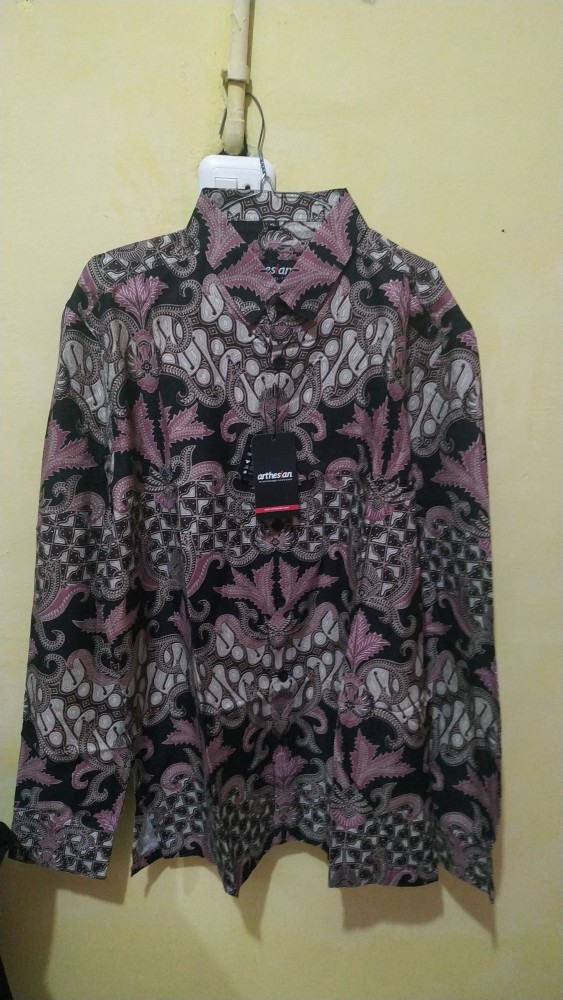 [arthesian] Kemeja Batik Pria  - Bright Batik Semi Dobby