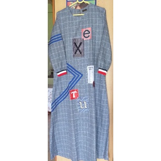 Gamis kotak extu