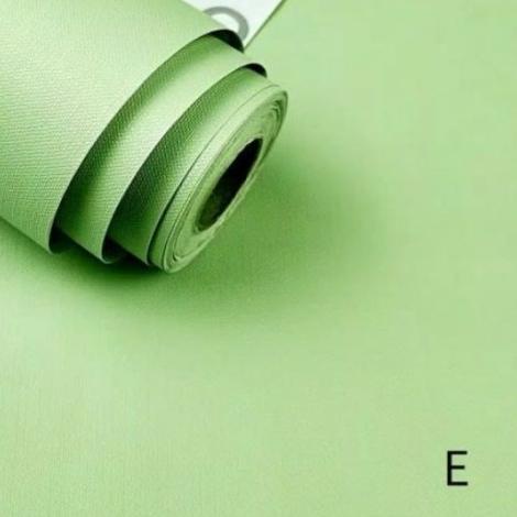 ➭ WALLPAPER STIKER DINDING POLOS HIJAU ○