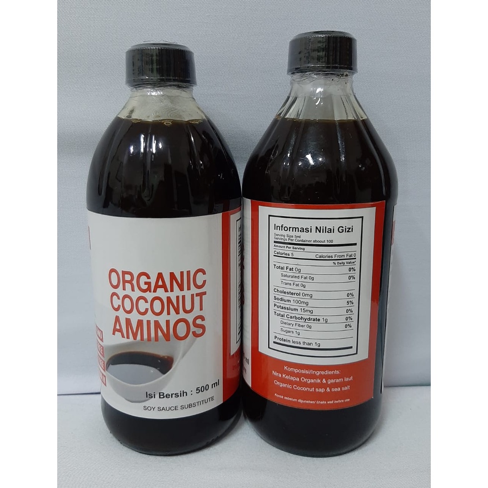 Kecap Asin Organik - Organik Coconut Aminos 500gr