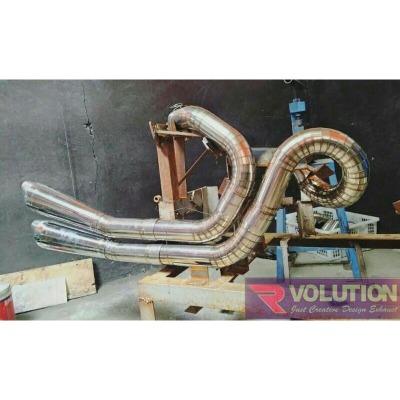 Knalpot fullsystem Ducati Diavel