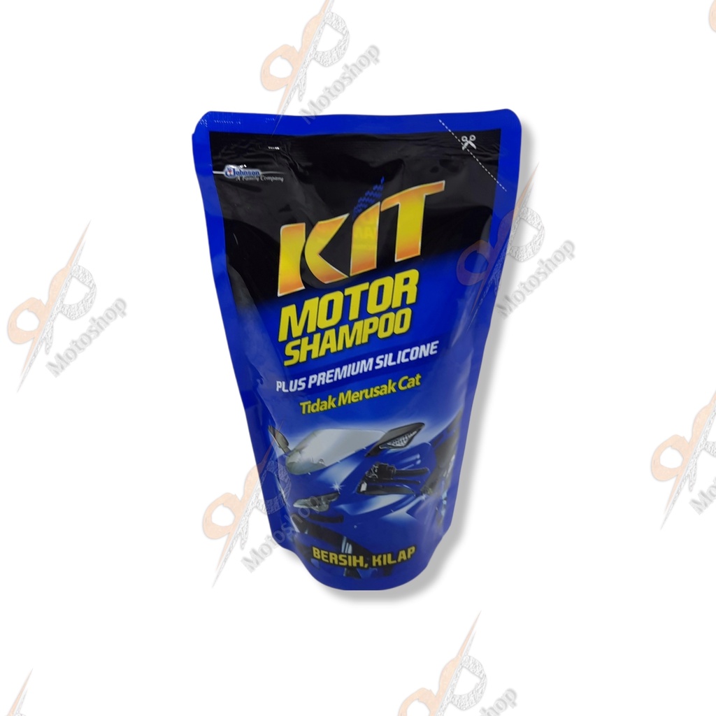 Kit Motor Shampoo 200ml Pouch Kit Shampoo Refill 200 ml Sabun Cuci Motor Detailing
