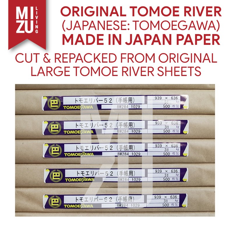 TOMOE RIVER Travelers Notebook Regular Size 64Pages Kertas Special Fountain Pen Paper