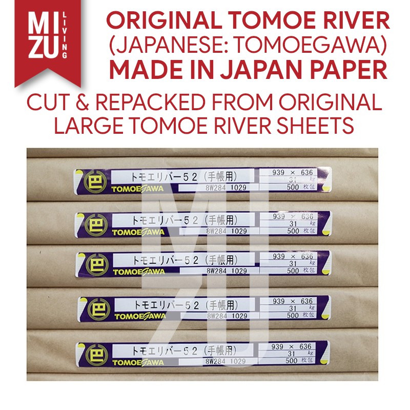 TOMOE RIVER Travelers Notebook Regular Size 64Pages Kertas Special Fountain Pen Paper