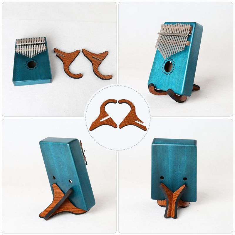 Kalimba Stand Portable Dudukan Kalimba Kayu Stand Holder Kalimba