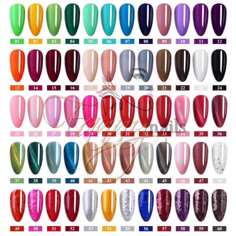 (21-40) FULL BEAUTY gel polish 7ml soak off gel polish uv led lamp kutek gel nailart